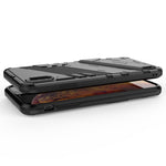 Custodia TPU antiurto con supporto invisibile per iPhone XS Max