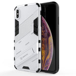Custodia TPU antiurto con supporto invisibile per iPhone XS Max