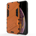 Custodia TPU antiurto con supporto invisibile per iPhone XS Max