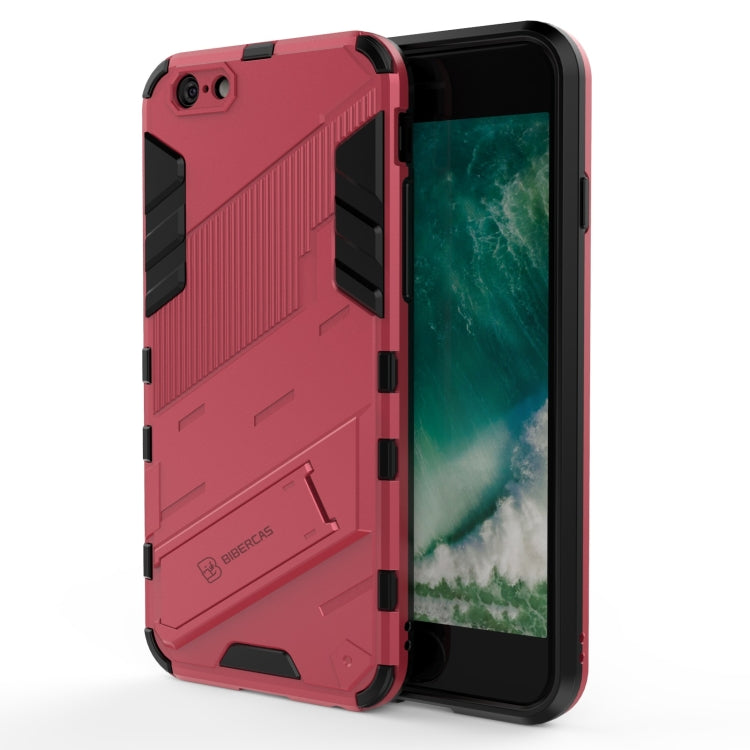 Custodia TPU antiurto con supporto invisibile per iPhone XS Max