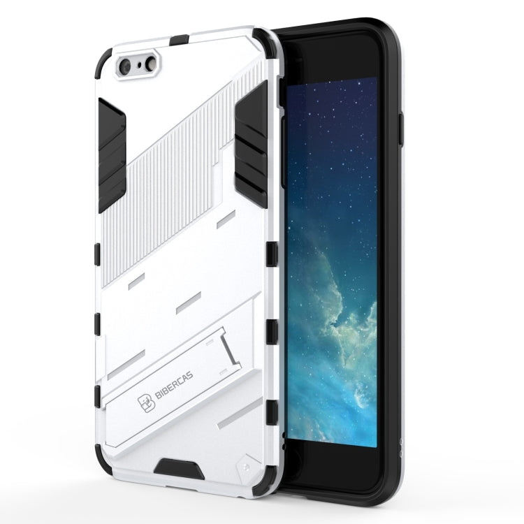 Custodia TPU antiurto con supporto invisibile per iPhone XS Max