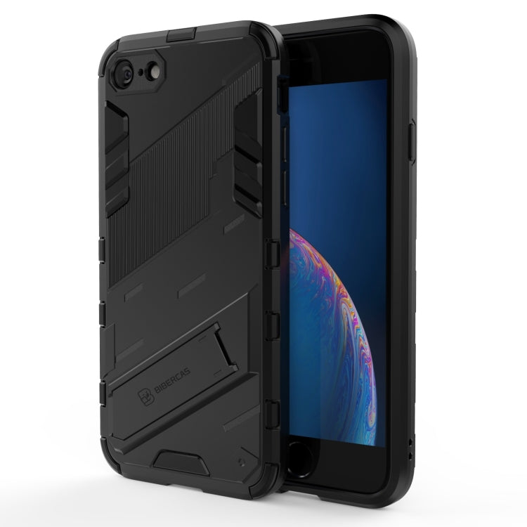 Custodia TPU antiurto con supporto invisibile per iPhone 7/8