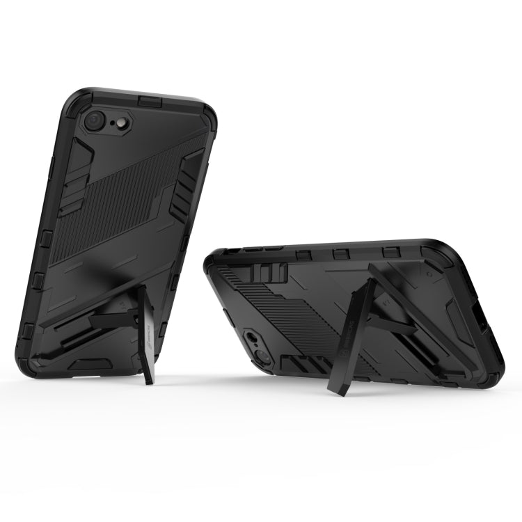 Custodia TPU antiurto con supporto invisibile per iPhone 7/8