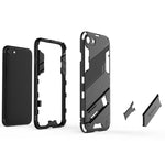Custodia TPU antiurto con supporto invisibile per iPhone 7/8