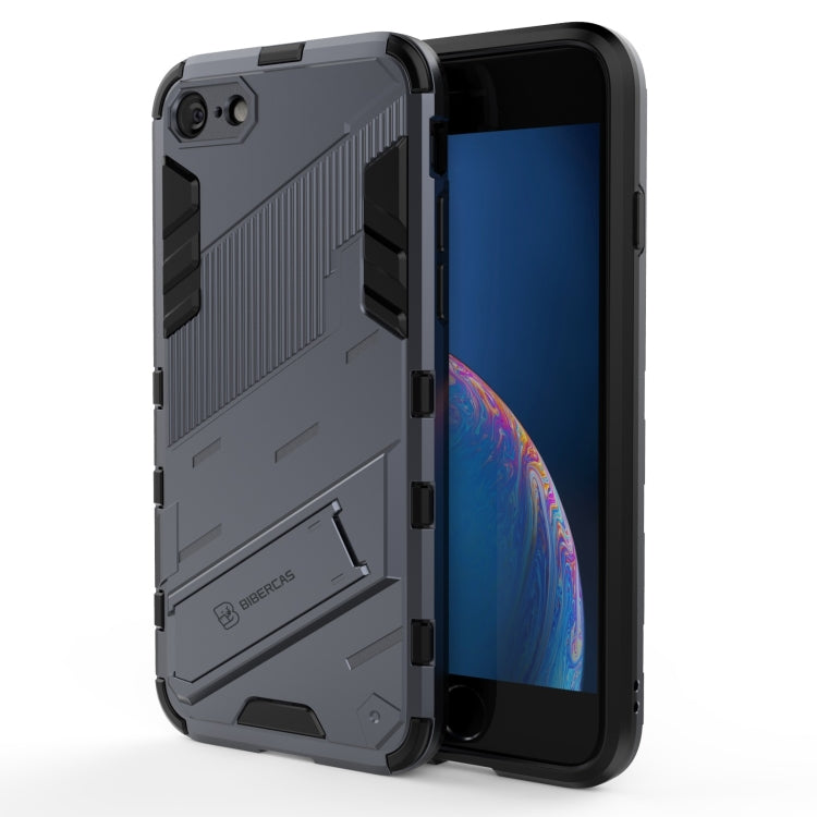 Custodia TPU antiurto con supporto invisibile per iPhone 7/8