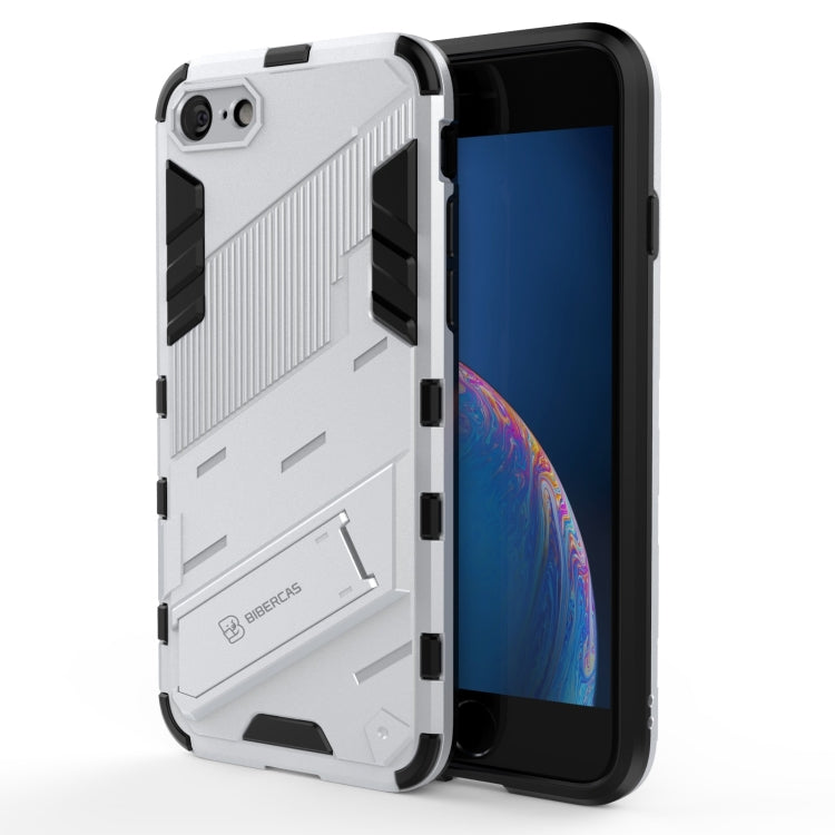 Custodia TPU antiurto con supporto invisibile per iPhone 7/8