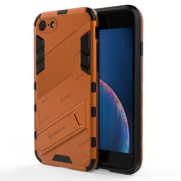 Custodia TPU antiurto con supporto invisibile per iPhone 7/8