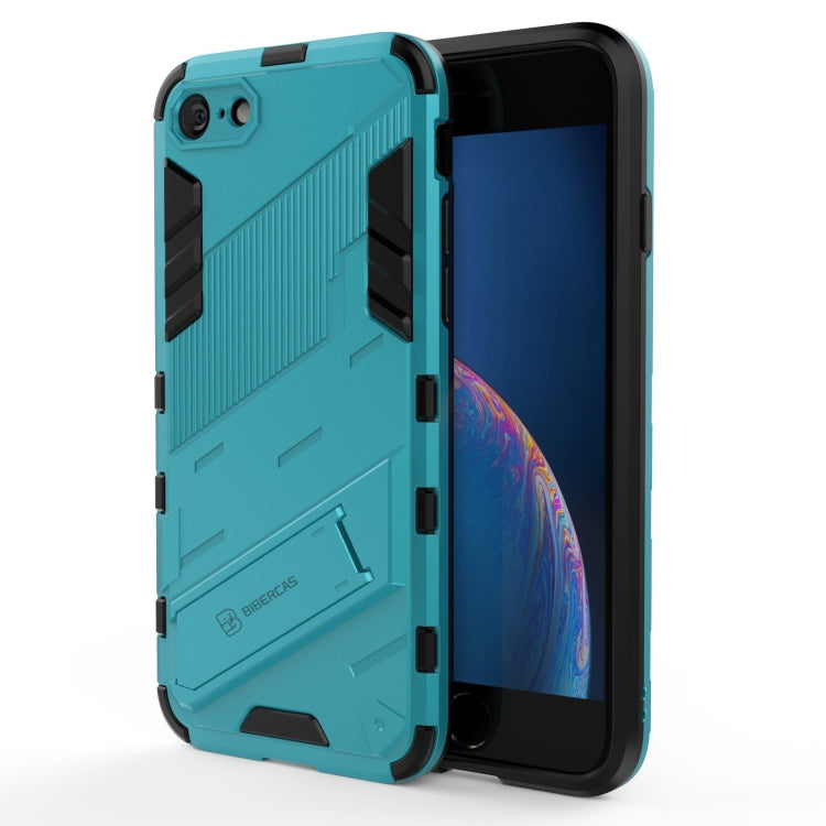 Custodia TPU antiurto con supporto invisibile per iPhone 7/8