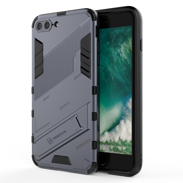 Custodia TPU antiurto con supporto invisibile per iPhone 7/8