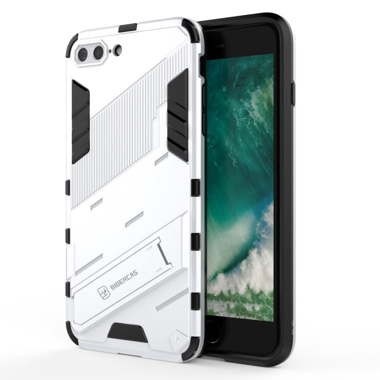 Custodia TPU antiurto con supporto invisibile per iPhone 7/8