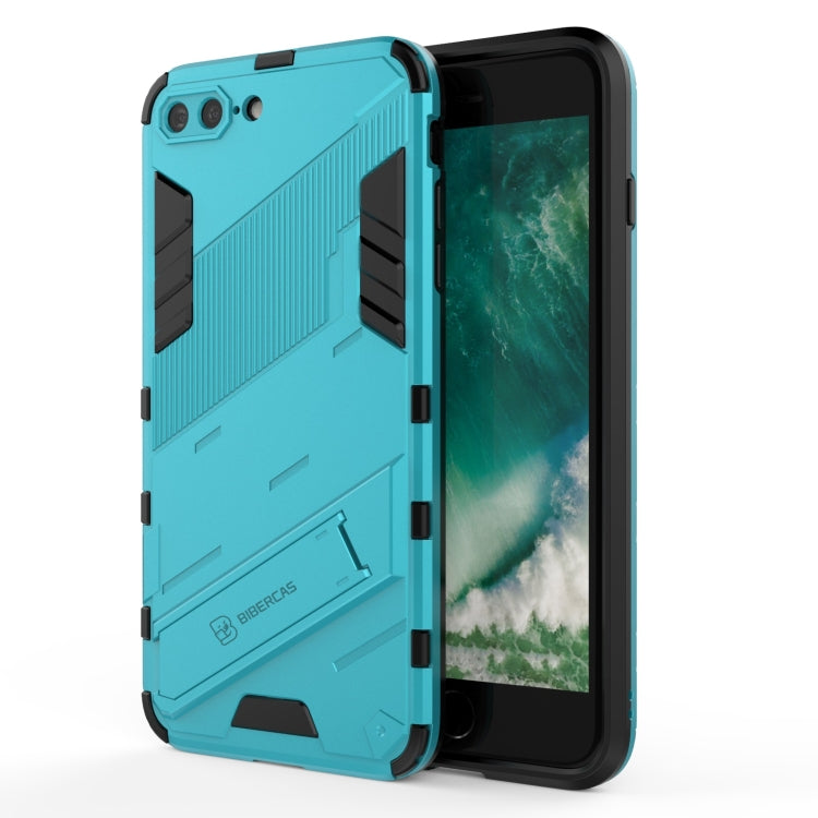 Custodia TPU antiurto con supporto invisibile per iPhone 7/8