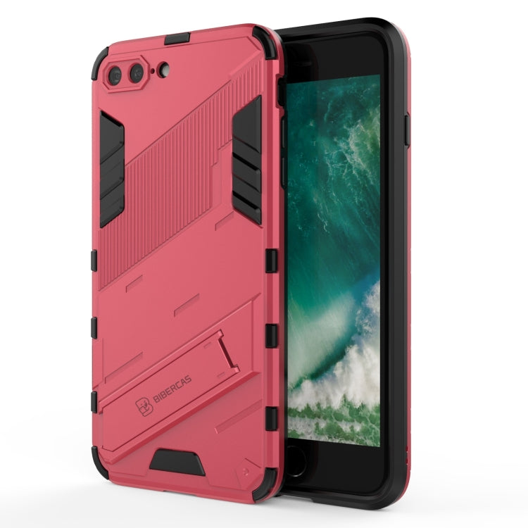 Custodia TPU antiurto con supporto invisibile per iPhone 7/8