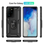 Custodia antiurto TPU PC per Samsung Galaxy S21 Ultra