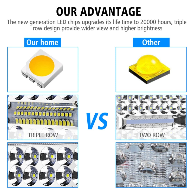 Faretto da lavoro 4 pollici 20 LED 30W IP68 per auto e moto