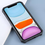 Custodia TPU antiurto camouflage con supporto per iPhone 11