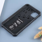Custodia TPU antiurto camouflage con supporto per iPhone 11