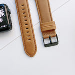 Cinturino in pelle Texture Crazy Horse per Apple Watch