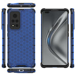 Custodia TPU antiurto a nido d'ape per Honor View40 e Samsung Gal