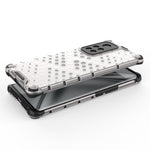 Custodia TPU antiurto a nido d'ape per Honor View40 e Samsung Gal