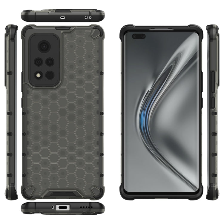Custodia TPU antiurto a nido d'ape per Honor View40 e Samsung Gal