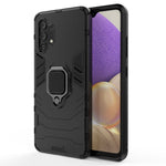 Custodia TPU antiurto per Galaxy A32 4G con anello magnetico