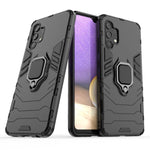 Custodia TPU antiurto per Galaxy A32 4G con anello magnetico