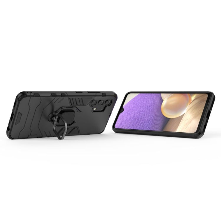 Custodia TPU antiurto per Galaxy A32 4G con anello magnetico