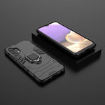 Custodia TPU antiurto per Galaxy A32 4G con anello magnetico