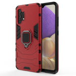 Custodia TPU antiurto per Galaxy A32 4G con anello magnetico