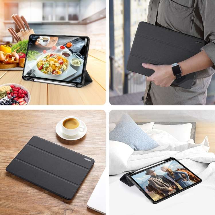 Custodia flip in pelle per iPad Pro 11 e 12.9 (2020-2021)