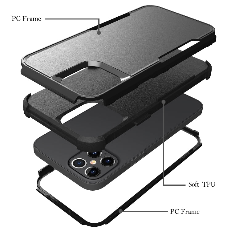 Custodia protettiva in TPU e PC per iPhone 11 e 12