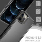 Custodia protettiva in TPU e PC per iPhone 11 e 12