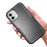 Custodia protettiva in TPU e PC per iPhone 12 mini