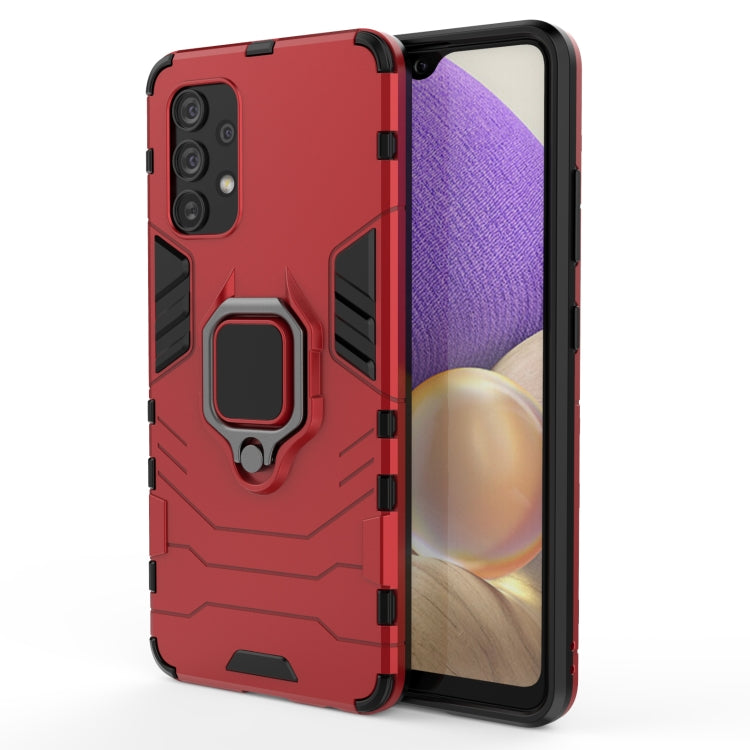 Custodia TPU antiurto con anello magnetico per Samsung Galaxy A32