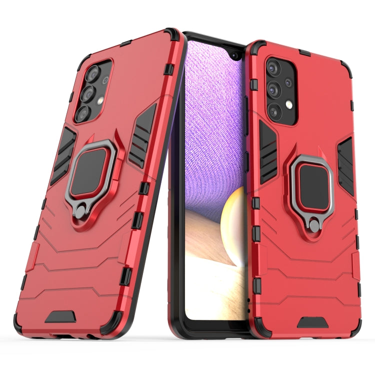 Custodia TPU antiurto con anello magnetico per Samsung Galaxy A32