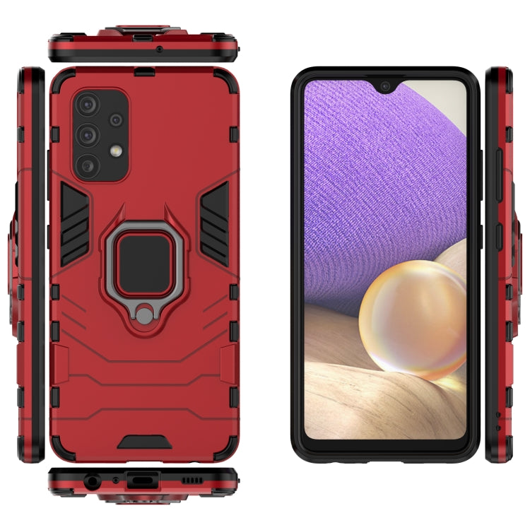 Custodia TPU antiurto con anello magnetico per Samsung Galaxy A32