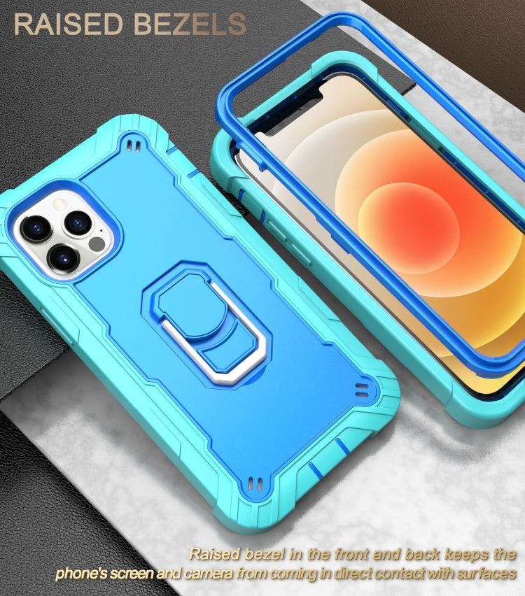 Custodia protettiva antiurto 3 strati con supporto per iPhone 12