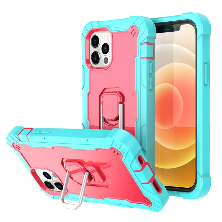 Custodia protettiva antiurto 3 strati con supporto per iPhone 12