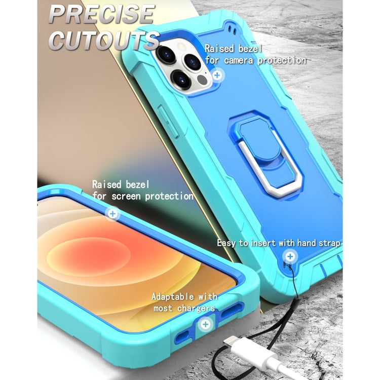 Custodia antiurto 3 strati con supporto per iPhone 12 Pro Max