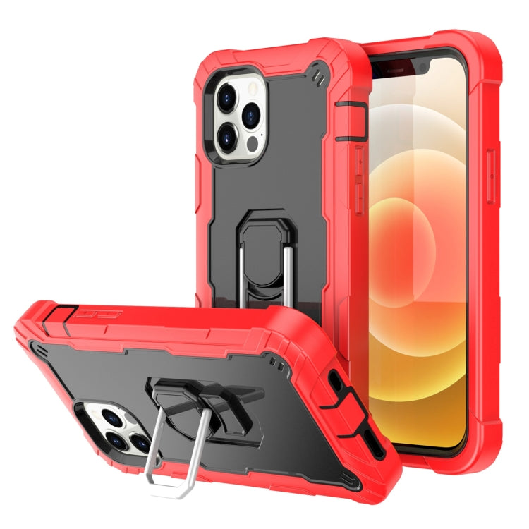Custodia antiurto 3 strati con supporto per iPhone 12 Pro Max
