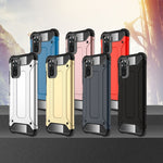 Custodia combinata TPU + PC per Xiaomi Redmi Note 10 4G e Mi 10S