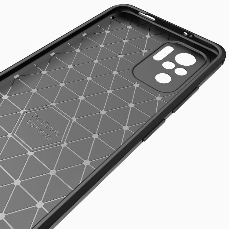 Custodia in TPU fibra di carbonio per Xiaomi Redmi Note 10