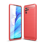 Custodia in TPU fibra di carbonio per Xiaomi Redmi Note 10