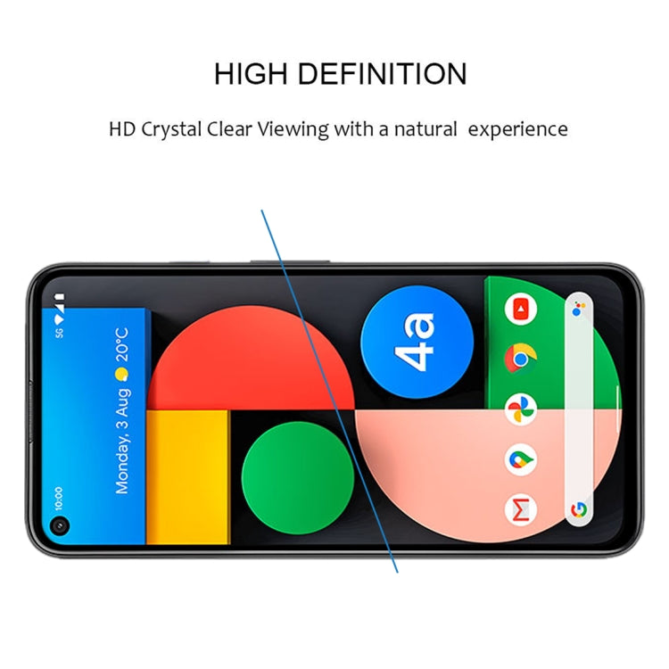 Pellicola in vetro temperato per protezione dello schermo a copertura totale con colla completa, For Google Pixel 4a 5G (1 PC), For Asus ROG Phone 5 / 5 Pro / 5 Ultimate (1 PCS)