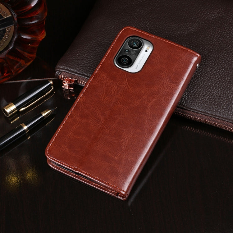 Custodia portafoglio in pelle PU per Xiaomi Poco F3