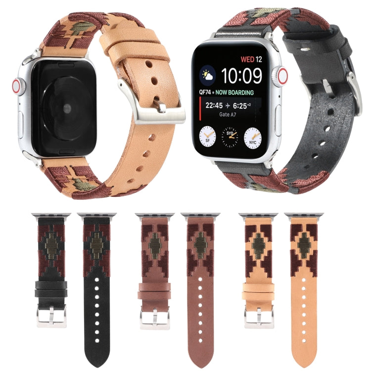 Cinturino in pelle intrecciata per Apple Watch Ultra e Series