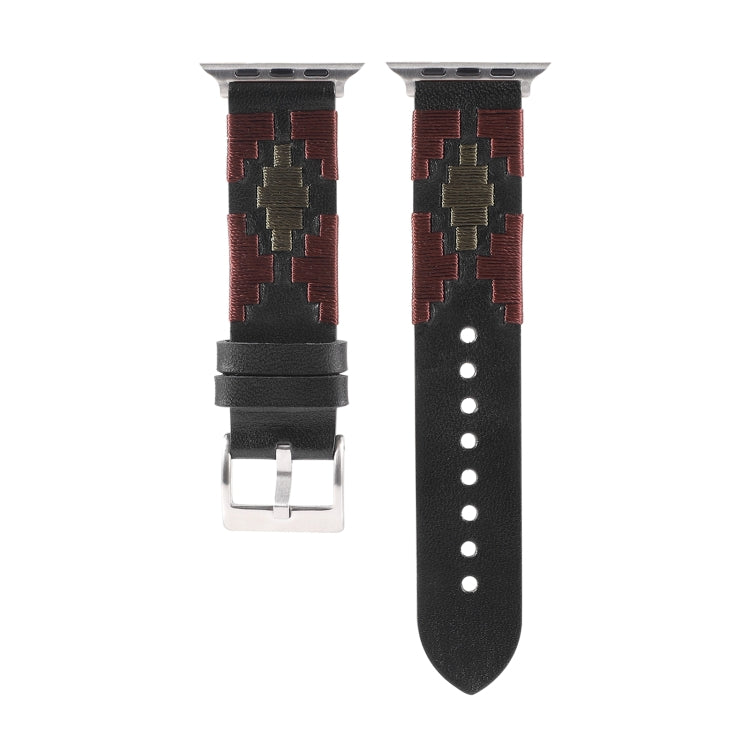 Cinturino in pelle intrecciata per Apple Watch Ultra e Series