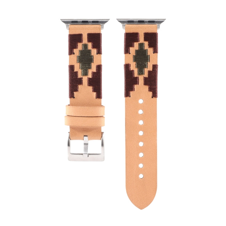 Cinturino in pelle intrecciata per Apple Watch Ultra e Series