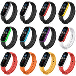 Cinturino silicone bicolore per Xiaomi Mi Band 6 e 5