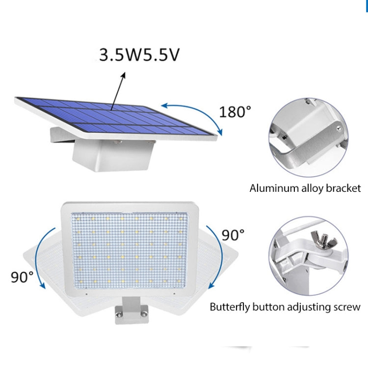 Lampione stradale LED solare impermeabile IP65 48LED